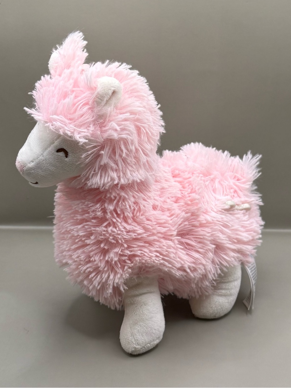 Carters Pink Llama Musical Rockabye Baby Plush Lovey